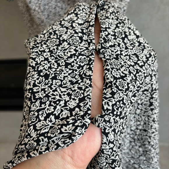 NWT Madewell Challis Wrap Mini Dress in Tudor Floral, Size 4 - Picture 12 of 16